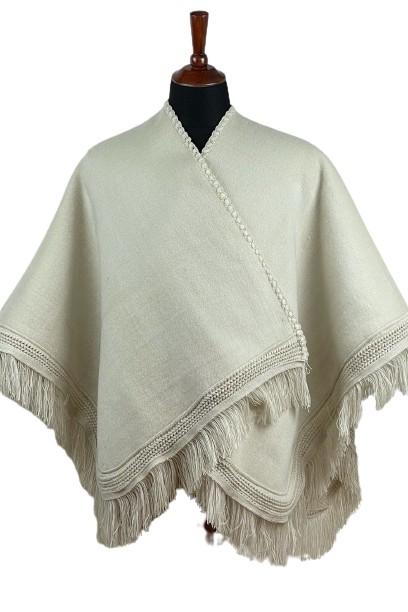 Cape Wrap Solid Alpaca Poncho Purely Alpaca