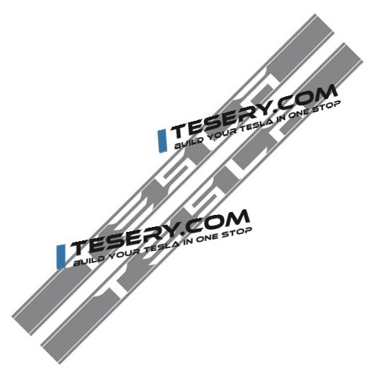 Side Skirt Stripe Decals (2-Pack) | 3 Styles | Multiple Colors | Scratch Protection Tesery Official Store