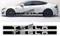 Side Skirt Stripe Decals (2-Pack) | 3 Styles | Multiple Colors | Scratch Protection Tesery Official Store