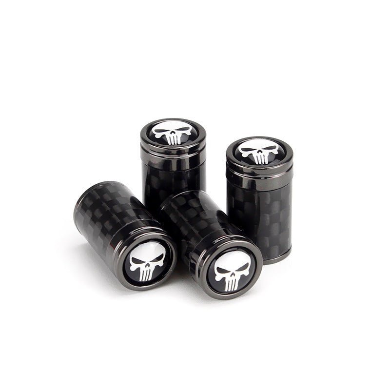 Carbon Fibre Car Wheel Tire Valve Stem Cap For Tesla Model3/Y/X/S（4pcs） Tesery Official Store