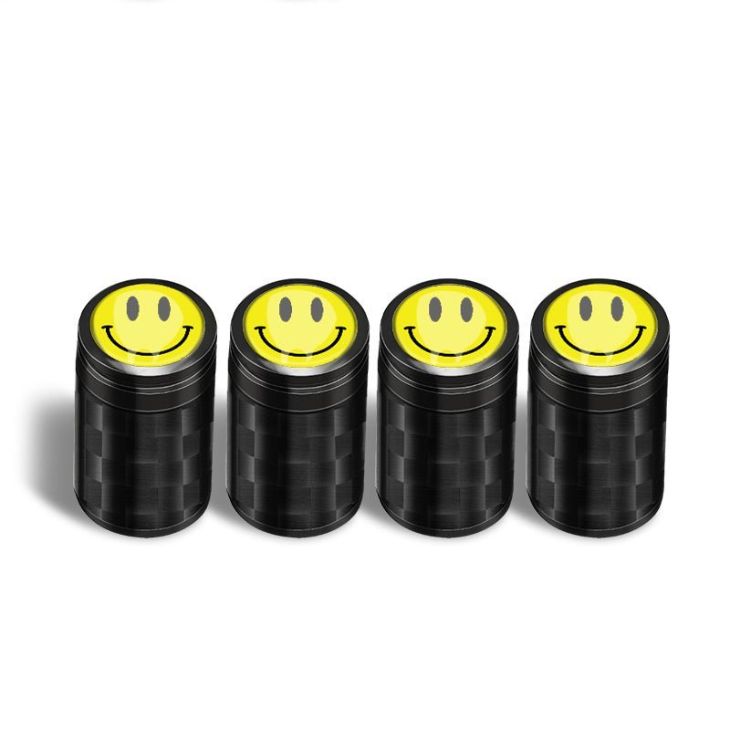 Carbon Fibre Car Wheel Tire Valve Stem Cap For Tesla Model3/Y/X/S（4pcs） Tesery Official Store