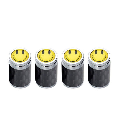Carbon Fibre Car Wheel Tire Valve Stem Cap For Tesla Model3/Y/X/S（4pcs） Tesery Official Store