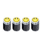 Carbon Fibre Car Wheel Tire Valve Stem Cap For Tesla Model3/Y/X/S（4pcs） Tesery Official Store