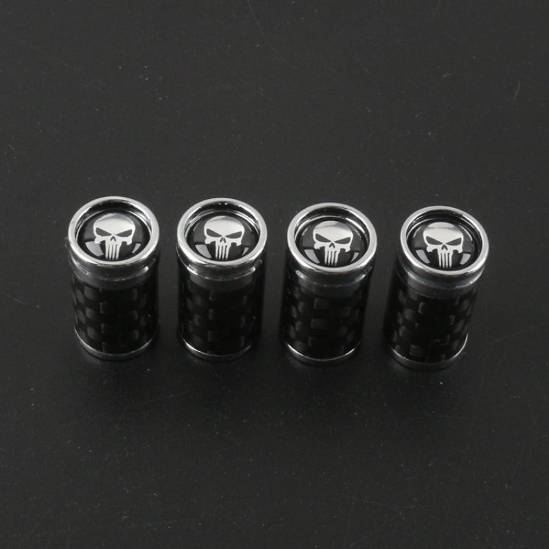 Carbon Fibre Car Wheel Tire Valve Stem Cap For Tesla Model3/Y/X/S（4pcs） Tesery Official Store