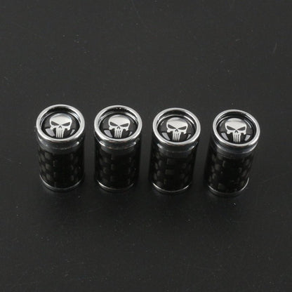 Carbon Fibre Car Wheel Tire Valve Stem Cap For Tesla Model3/Y/X/S（4pcs） Tesery Official Store
