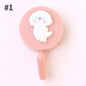 Cartoon Fruit Sticky Hook Multifunctional Punch-free Hook Kitchen Bathroom Wall Hanging Cute Paste Hook Traceless Adhesive Clasp Cute Adhesive Hooks Plastic Hooks for Hanging Cartoon Adhesive Wall Mount Hook for Home Bathroom Stevvex