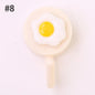Cartoon Fruit Sticky Hook Multifunctional Punch-free Hook Kitchen Bathroom Wall Hanging Cute Paste Hook Traceless Adhesive Clasp Cute Adhesive Hooks Plastic Hooks for Hanging Cartoon Adhesive Wall Mount Hook for Home Bathroom Stevvex