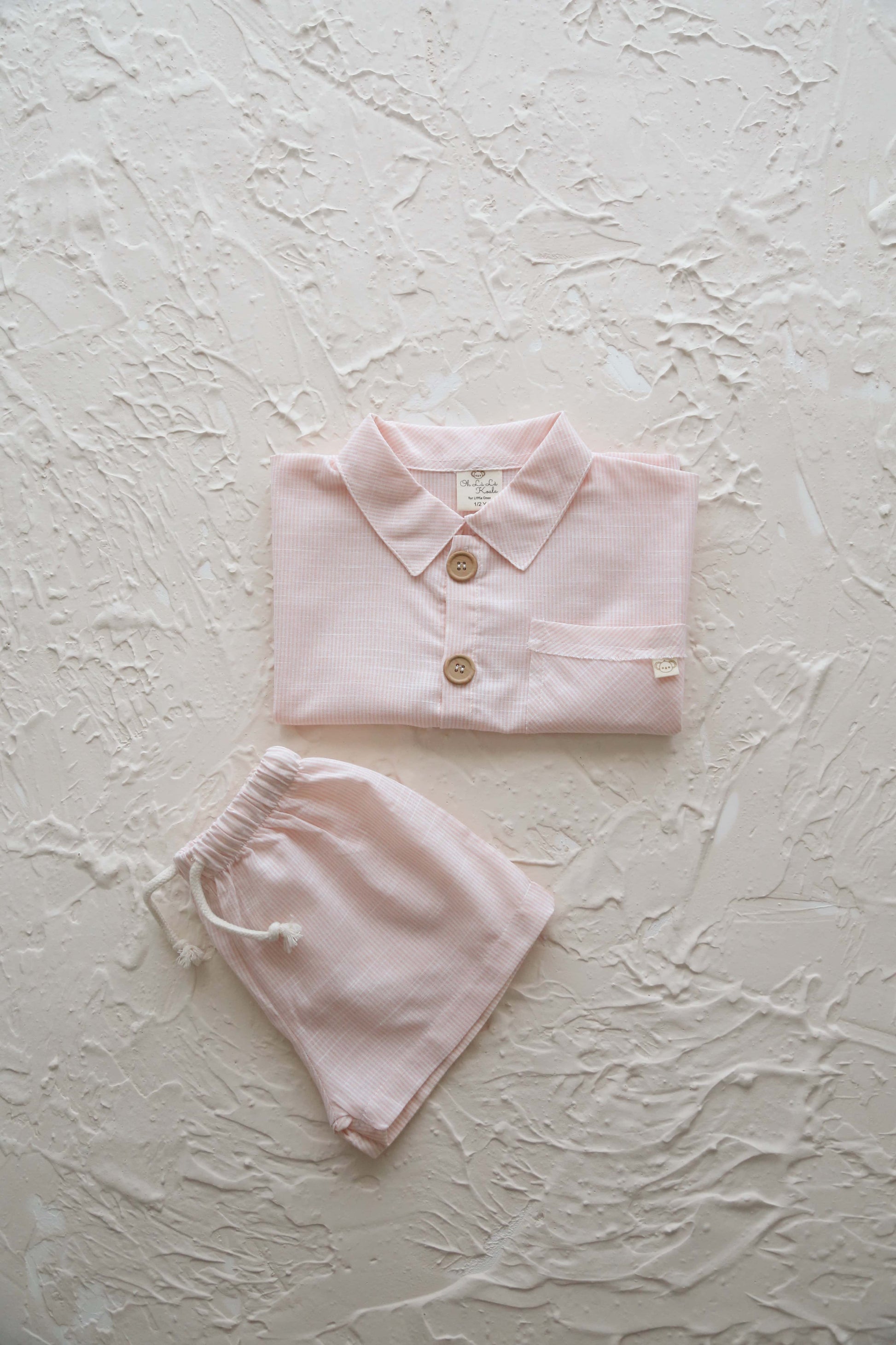 Boy Shirt-Short Set Honey and Hive