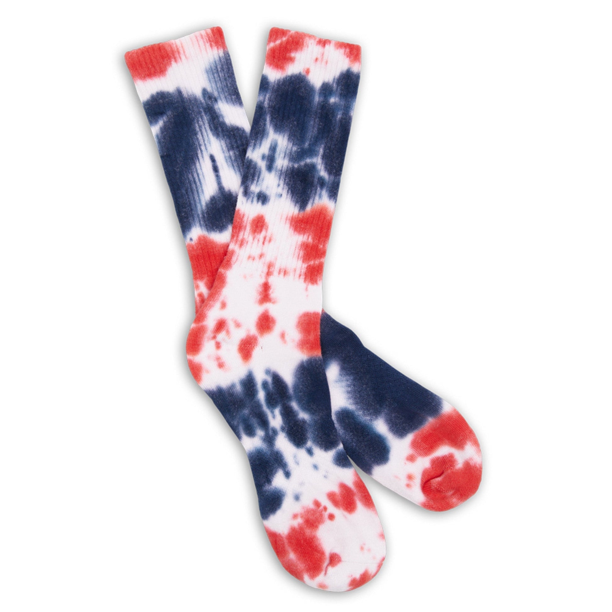 Casual Crew Navy/Red Tie-Dye DeadSoxy