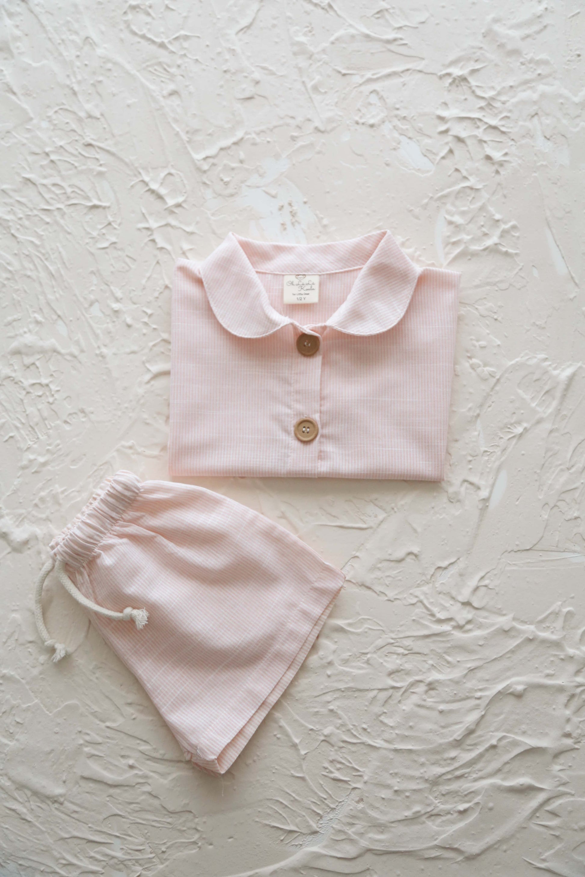 Girl Shirt-Short Set Honey and Hive