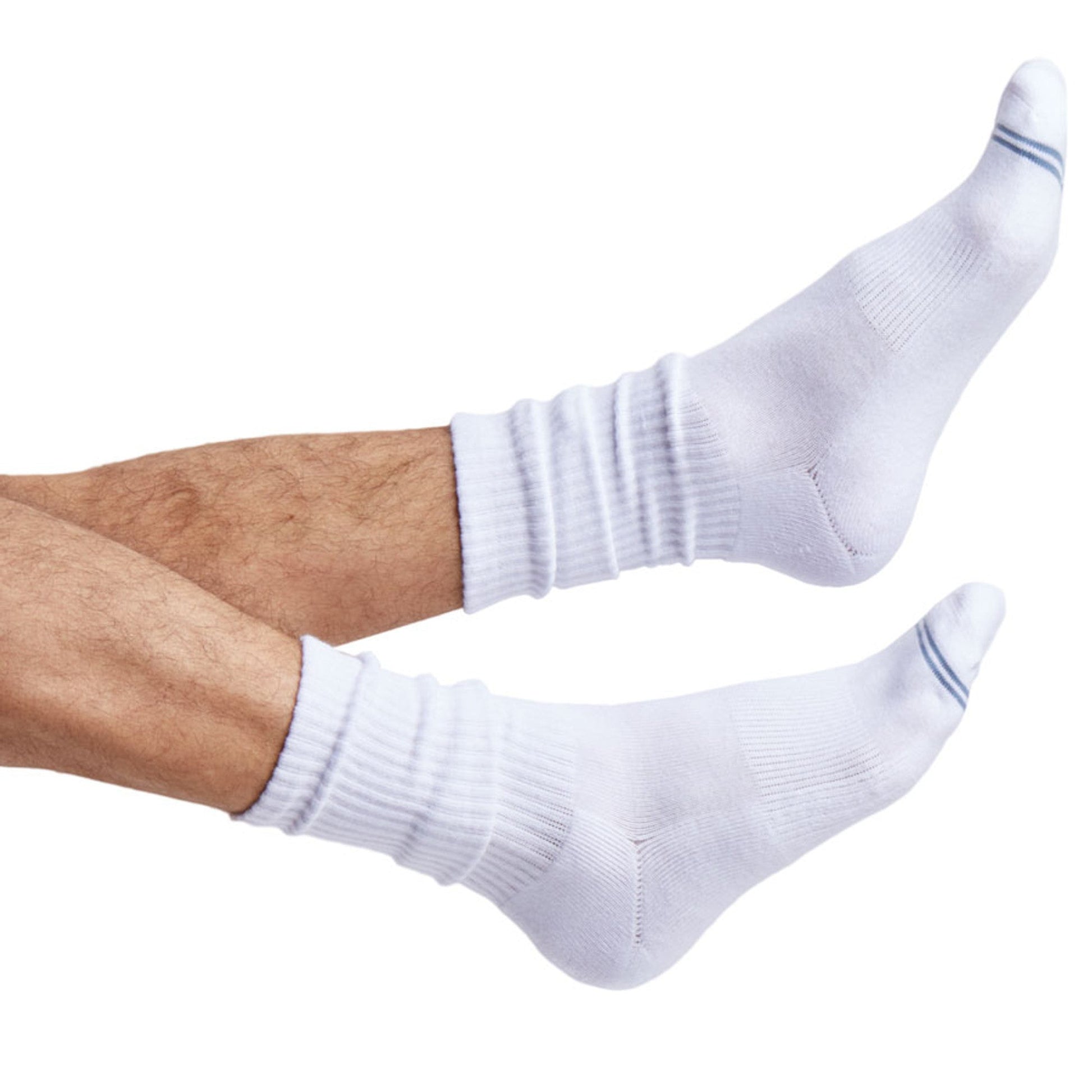 Casual White Crew Socks 3-Pack DeadSoxy