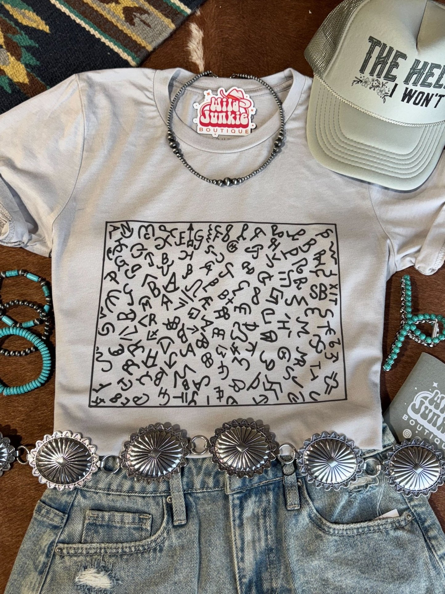 Cattle Brands Graphic Tee Wild Junkie