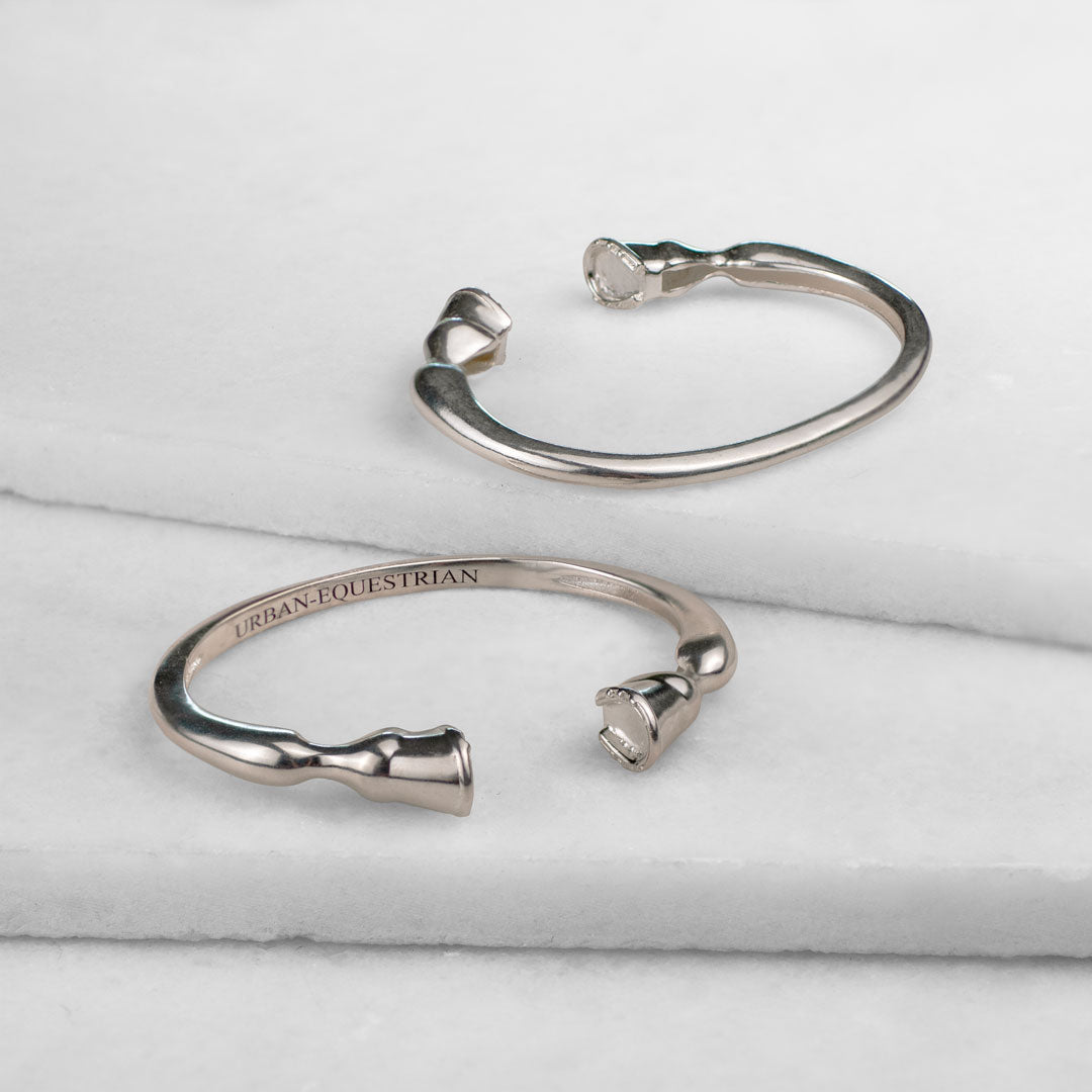 Cavallo -  Horse Hoof Equestrian Bracelet in Silver Urban-Equestrian
