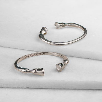 Cavallo -  Horse Hoof Equestrian Bracelet in Silver Urban-Equestrian