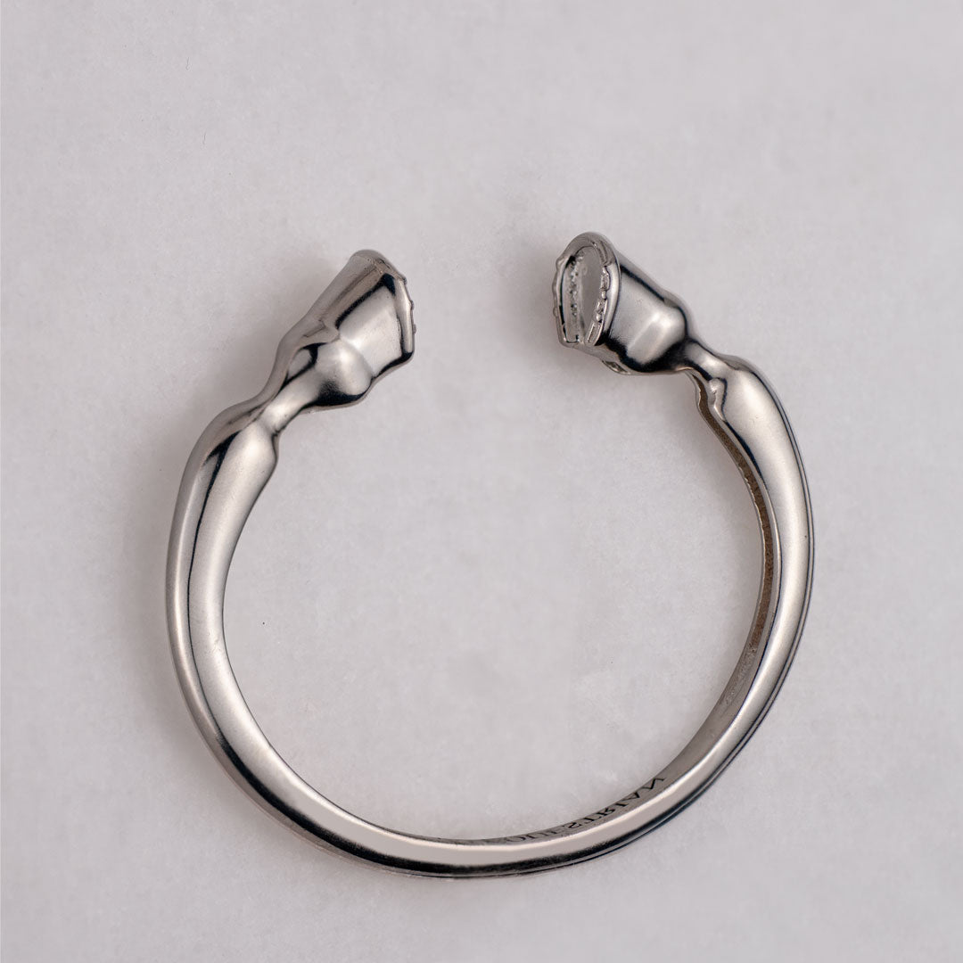 Cavallo -  Horse Hoof Equestrian Bracelet in Silver Urban-Equestrian
