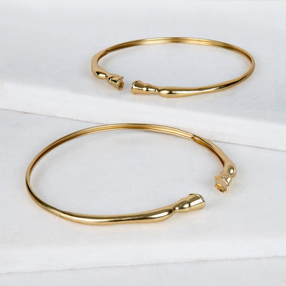 Cavallo - Horse Hoof Neck Cuff in Gold Urban-Equestrian