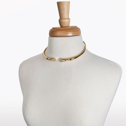 Cavallo - Horse Hoof Neck Cuff in Gold Urban-Equestrian