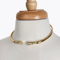 Cavallo - Horse Hoof Neck Cuff in Gold Urban-Equestrian