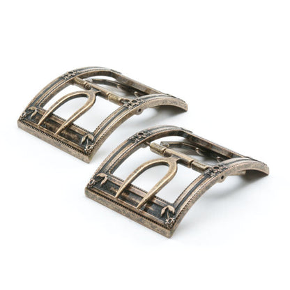 Cavendish 18th Century Shoe Buckles (Gold) American Duchess