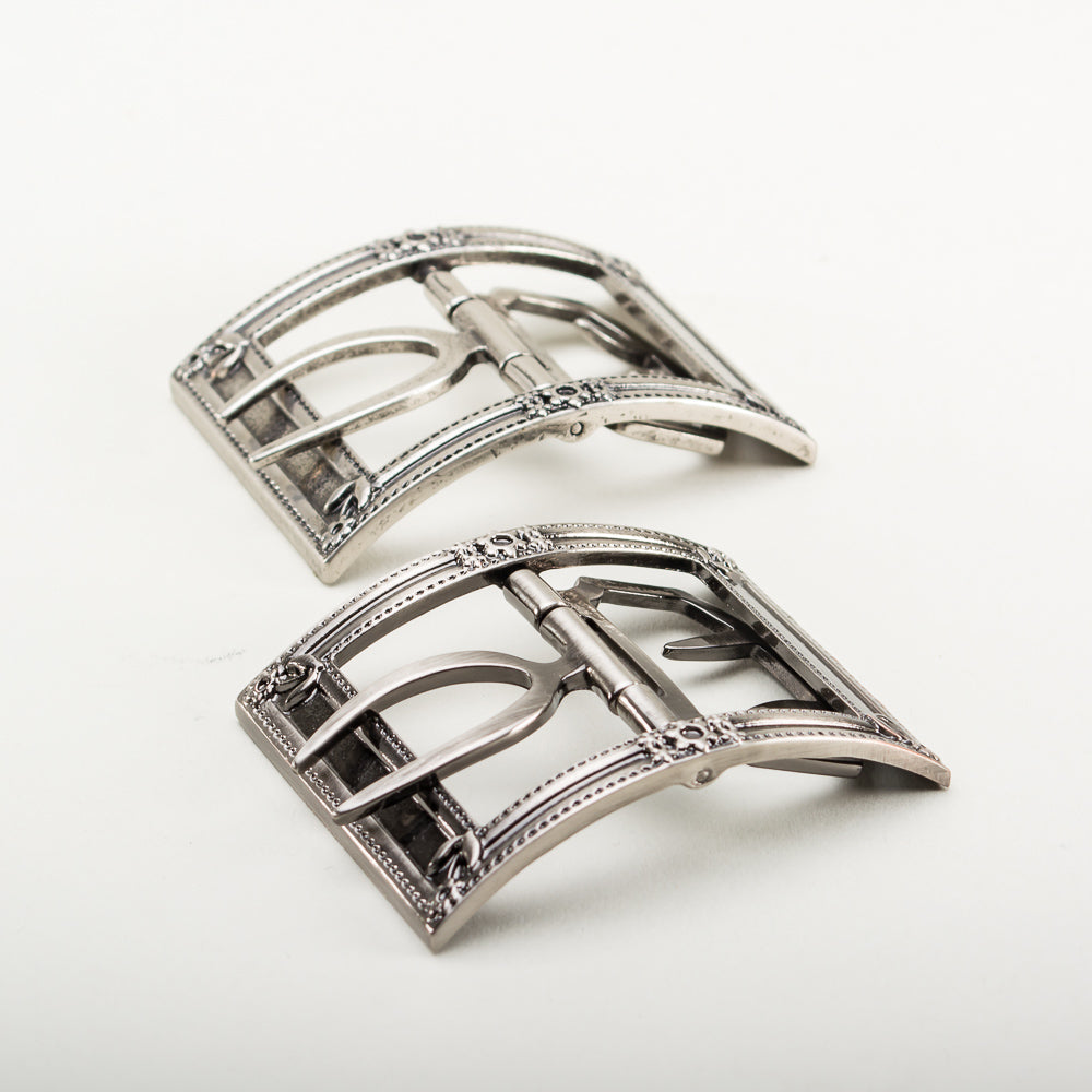 Cavendish 18th Century Shoe Buckles (Silver) American Duchess