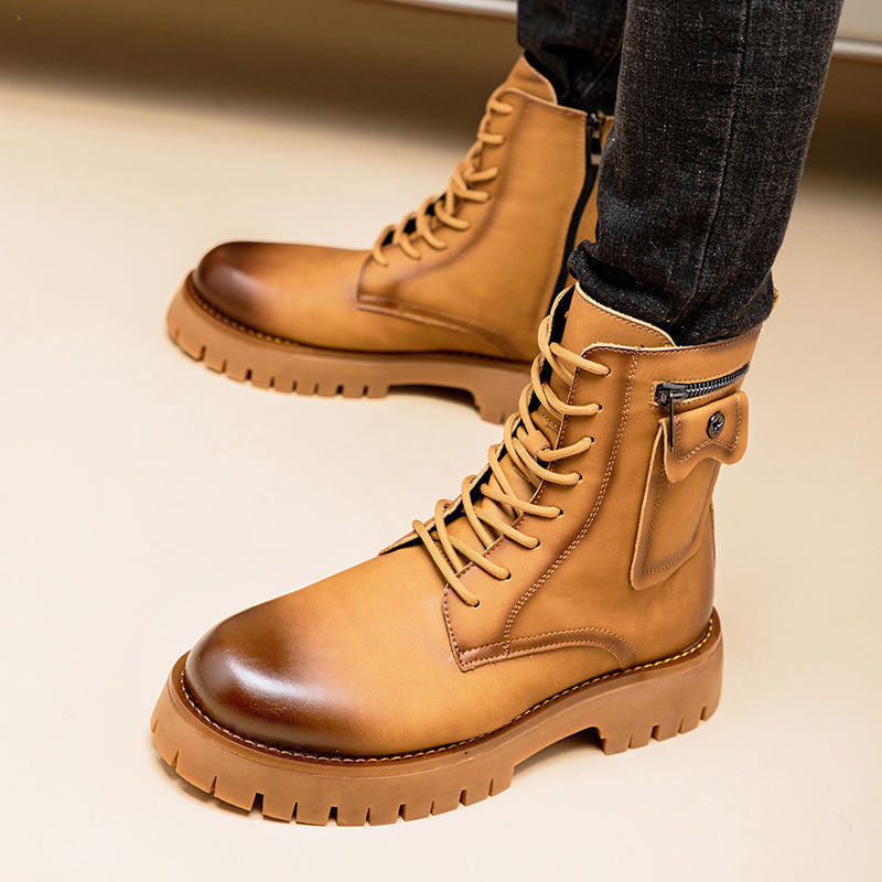 Leather Martin Boots FitiqueFit