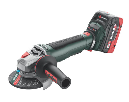 Metabo 613059520 WPB 18 LT BL 11-125 Quick 5.5 Kit 4-1/2” / 5” Brushless Braking Angle Grinder Kit VM Hardware