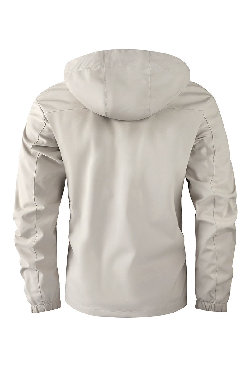 Men's Fashion Casual Windbreaker Jacket, Spring and Autumn Outdoor Lightweight Jacket NovaCart