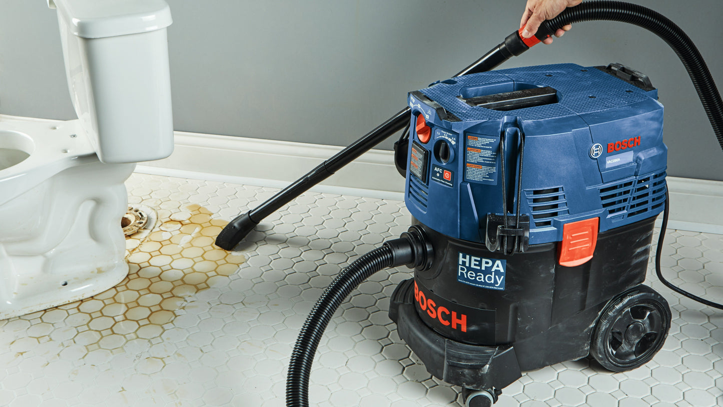 BOSCH VAC090AH 9-Gallon Dust Extractor with Auto Filter Clean and HEPA Filter VM Hardware