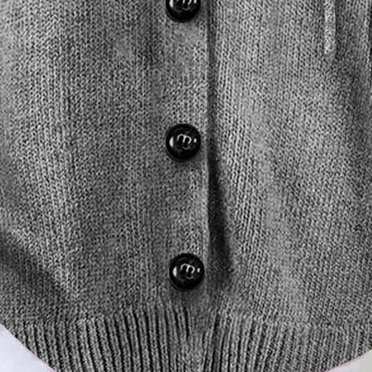 Women’s Button-Down Hoodie Cardigan Sweater Coat FitiqueFit