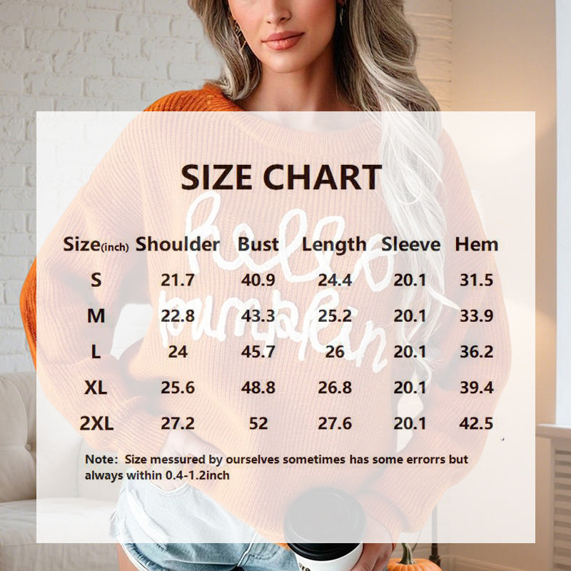 Women's Casual Round Neck Long Sleeve Pullover FitiqueFit