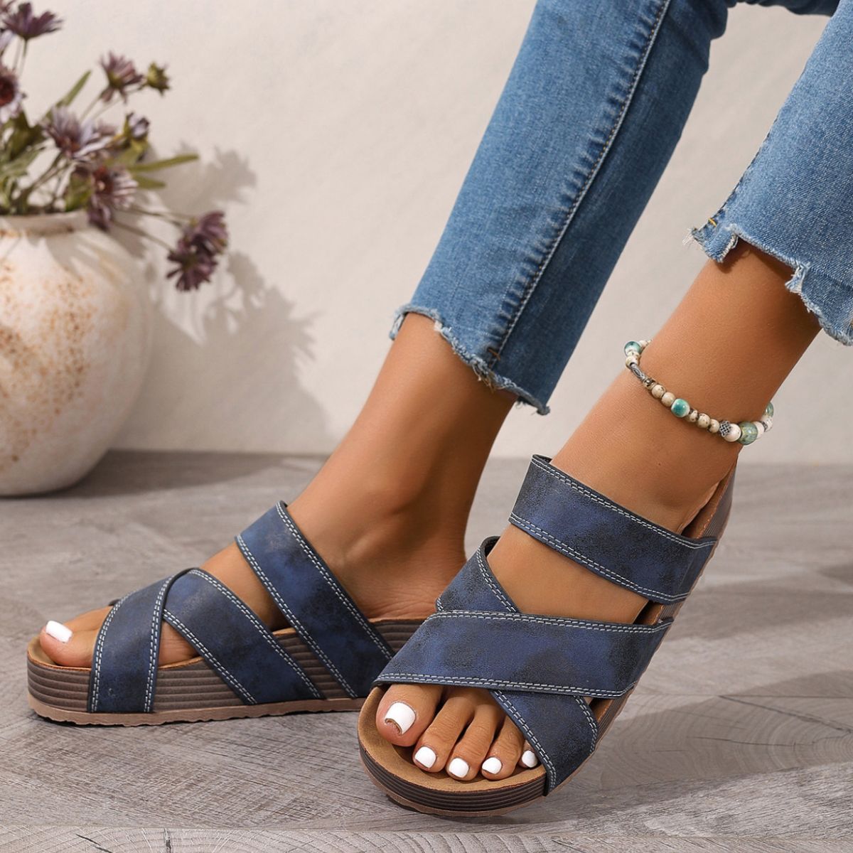 Open Toe Platform Sandals New Era Fashion LLc