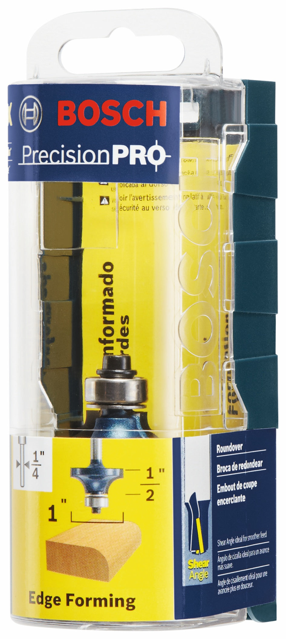 BOSCH 85294MC 1/4 In. x 1/2 In. Carbide-Tipped Roundover Router Bit VM Hardware