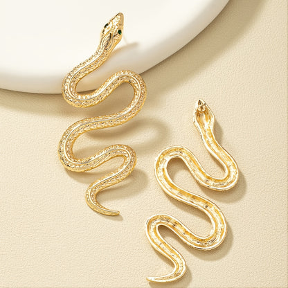 Exaggerated Snake-Shaped Earrings NovaCart