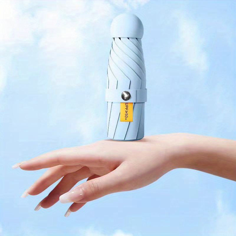 six-rib capsule umbrella, pocket umbrella NovaCart