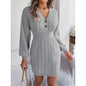 Women’s Cable Knit Sweater Dress FitiqueFit