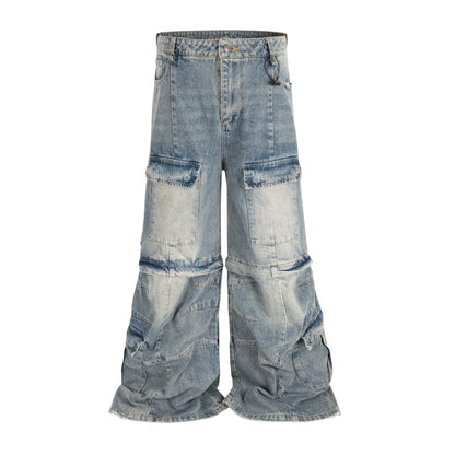 AZUL CONVERT CARGO DENIM