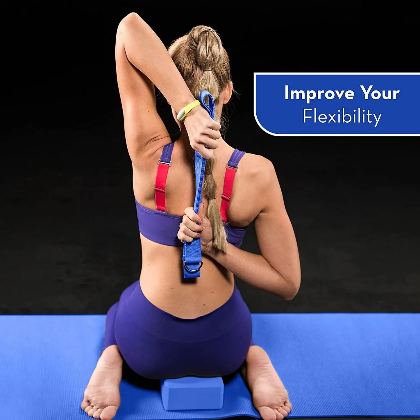 Elevate Your Yoga Practice with Our 6-Piece Non-Slip Yoga Mat Set - Perfect for Beginners!