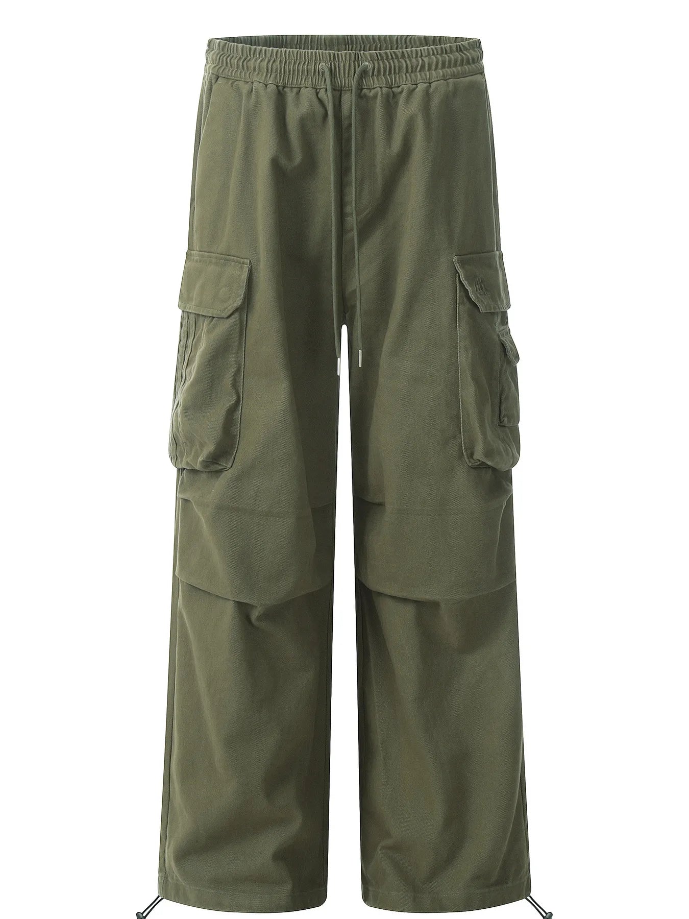 Men's Relaxed Fit Cargo Pants with Drawstring New Era Fashion LLc