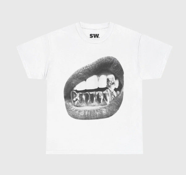 Loose-fit Hip-hop Streetwear Casual Couple T-shirts New Era Fashion LLc