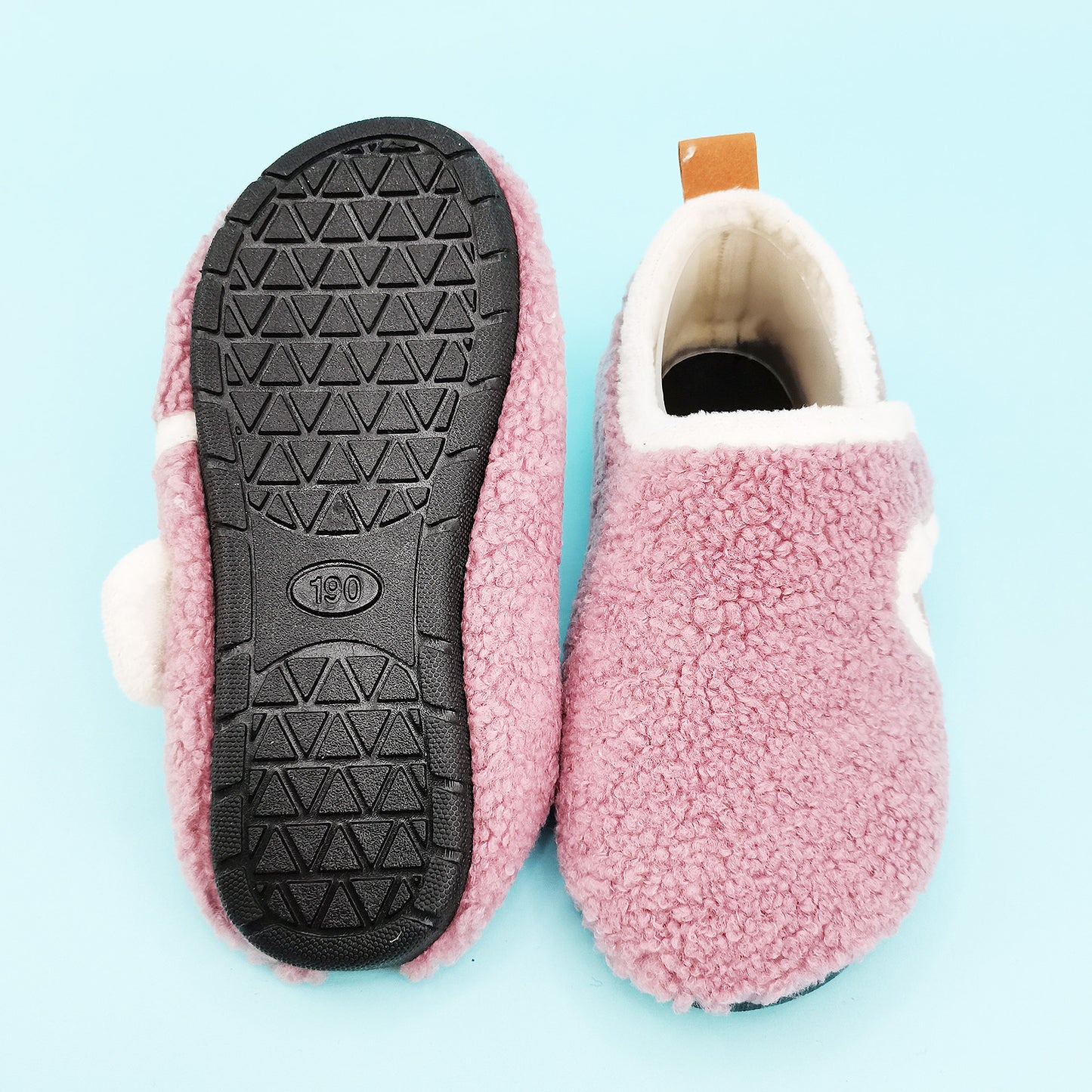 2022 New Spring Winter Cute Girl Home Shoes Thicken Soft Sole Baby Socks Shoes Toddler Warm Lightweight Floor Shoes Little Kids Fashion Faux Fur NovaCart