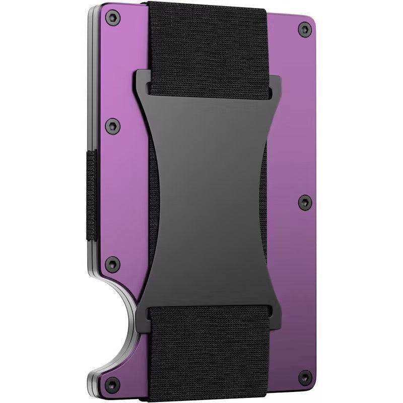 Carbon Fiber Wallet - RFID Blocking Metal Card Holder SmartPursue™