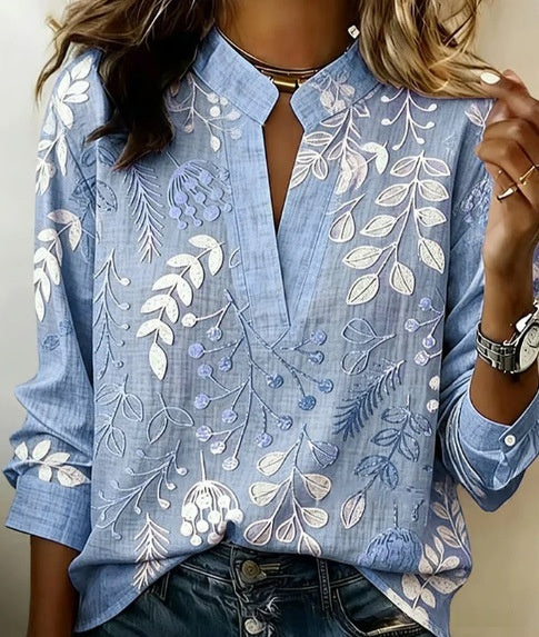 Women's 3D Digital Print Casual Shirt Top FitiqueFit
