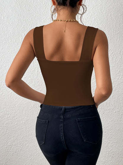 European And American Sexy Chest-Revealing Waist-Cinching Camisole NovaCart