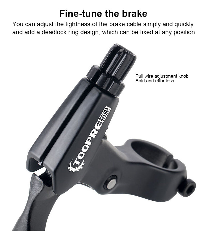 Ultra Light Mountain Bike Brake Handle - V Brake/Disc Brake, Aluminum Alloy Hydraulic Disc Brake for Smooth Stopping Power NovaCart
