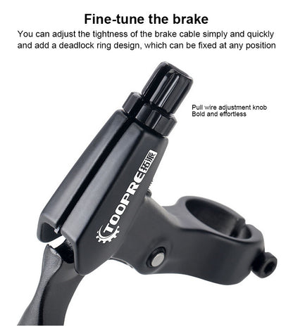 Ultra Light Mountain Bike Brake Handle - V Brake/Disc Brake, Aluminum Alloy Hydraulic Disc Brake for Smooth Stopping Power NovaCart