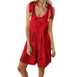 Spring And Summer Leisure Cotton Printed Halter Jumpsuit For Women Grayceful LLC