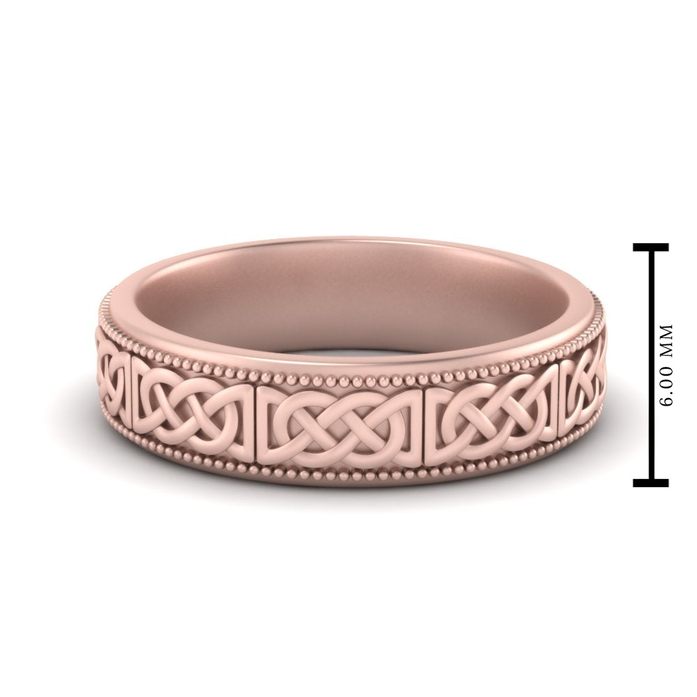 Celtic Knot Eternity Band Fascinating Diamonds