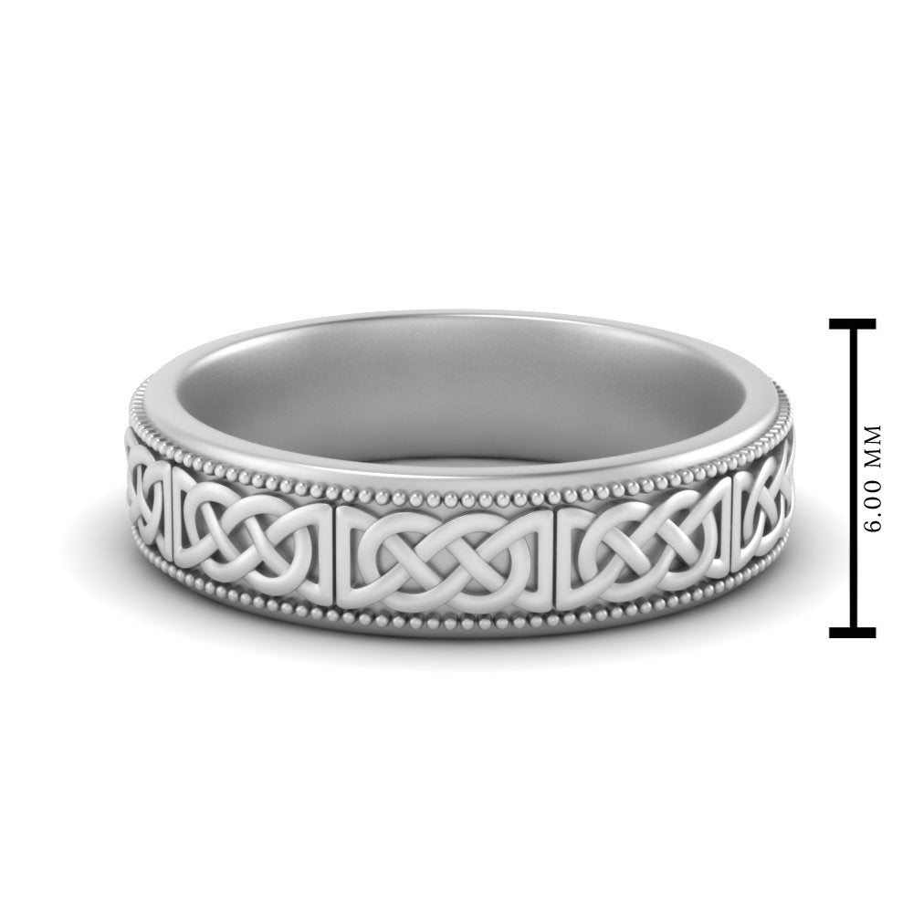 Celtic Knot Eternity Band Fascinating Diamonds
