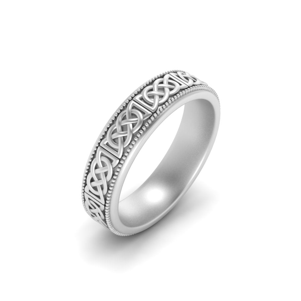 Celtic Knot Eternity Band Fascinating Diamonds