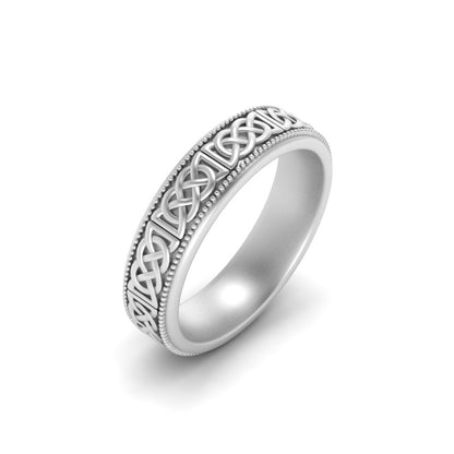Celtic Knot Eternity Band Fascinating Diamonds